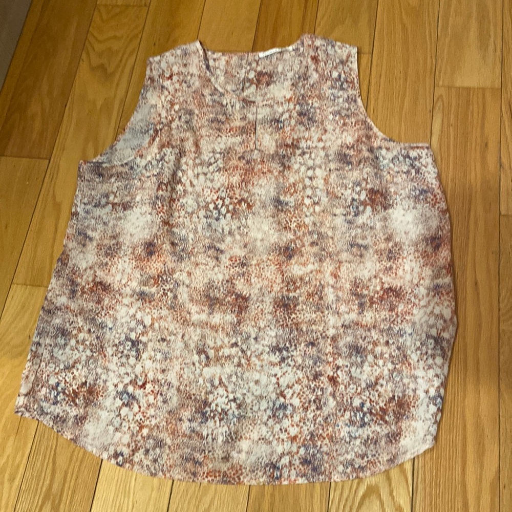 Violet + Claire sleeveless blouse.